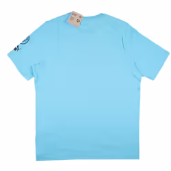 2023-2024 Man City FtblCore Graphic Tee (Hero Blue) (HAALAND 9) - M