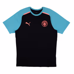 2023-2024 Man City Casuals Tee (Navy) (J ALVAREZ 19) - L
