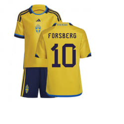 2022-2023 Sweden Home Mini Kit (FORSBERG 10) - 18-24 Months