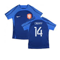 2022-2023 Holland Dri-FIT Training Shirt (Blue) - Kids (Cruyff 14) - XSB