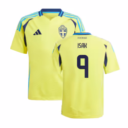 2024-2025 Sweden Home Shirt (Kids) (ISAK 9) - LB