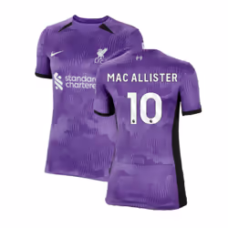 2023-2024 Liverpool Third Shirt (Womens) (Mac Allister 10) - Womens XXL
