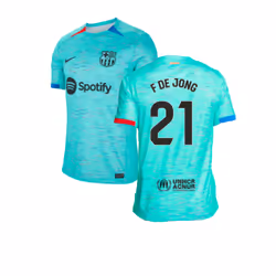 2023-2024 Barcelona Third Shirt (F De Jong 21) - XL