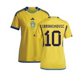 2022-2023 Sweden Home Shirt (Ladies) (IBRAHIMOVIC 10) - XS