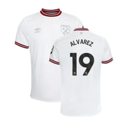 2023-2024 West Ham United Away Shirt (Kids) (ALVAREZ 19) - SB