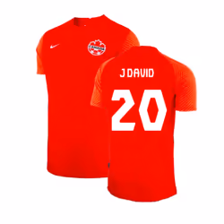 2022-2023 Canada Home Shirt (J David 20) - XXL