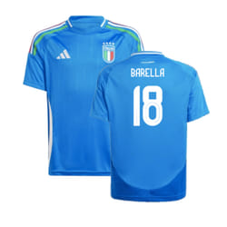 2024-2025 Italy Home Shirt (Kids) (BARELLA 18) - XLB