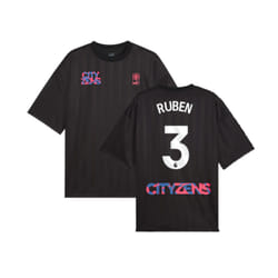 2023-2024 Man City FtblNrgy Jersey (Black) (RUBEN 3) - L