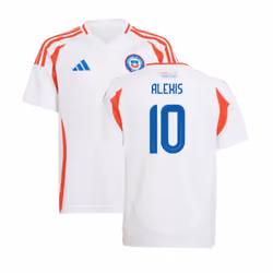 2024-2025 Chile Away Shirt (Kids) (ALEXIS 10) - LB
