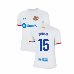 2023-2024 Barcelona Away Shirt (Ladies) (Bronze 15) - L