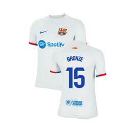 2023-2024 Barcelona Away Shirt (Ladies) (Bronze 15) - XL