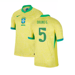2024-2025 Brazil Home Shirt (Bruno G. 5) - XXL