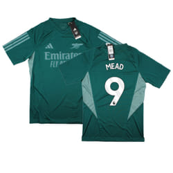 2023-2024 Arsenal EU Training Jersey (Rich Green) (Mead 9) - 3XL