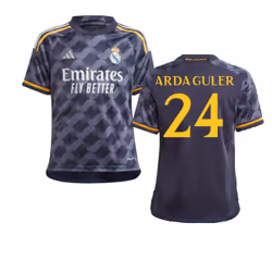 2023-2024 Real Madrid Away Shirt (Kids) (Arda Guler 24) - XXL