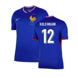 2024-2025 France Home Shirt (Kolo Muani 12) - S