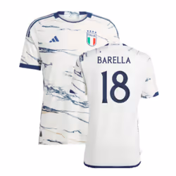 2023-2024 Italy Authentic Away Shirt (BARELLA 18) - XL