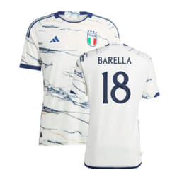 2023-2024 Italy Authentic Away Shirt (BARELLA 18) - XXL