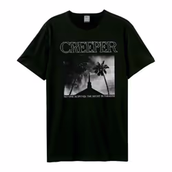Amplified Unisex Adult Night In Paradise Creeper T-Shirt - XS, Black