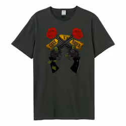 Amplified Unisex Adult Shooting Guns N Roses T-Shirt