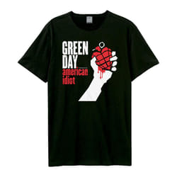 Amplified Unisex Adult American Idiot Green Day T-Shirt - XS, Black