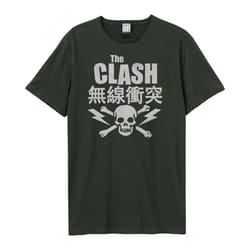 Amplified Unisex Adult The Clash T-Shirt - 3XL, Charcoal
