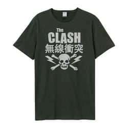 Amplified Unisex Adult The Clash T-Shirt - XS, Charcoal