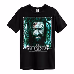 Amplified Unisex Adult Hellbilly Rob Zombie T-Shirt - XS, Black