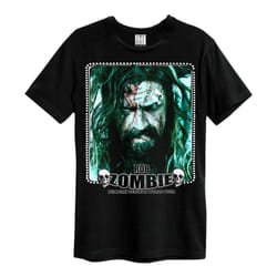 Amplified Unisex Adult Hellbilly Rob Zombie T-Shirt - XS, Black