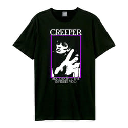 Amplified Unisex Adult Infinite Void Creeper T-Shirt - M, Black