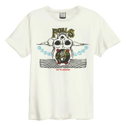 Amplified Unisex Adult Go To Heaven Foal T-Shirt - XS, Vintage White