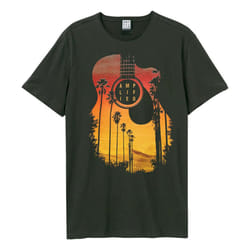Amplified Unisex Adult Sunset T-Shirt - XL, Charcoal