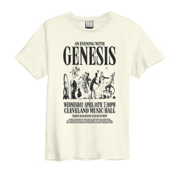 Amplified Unisex Adult An Evening With Genesis T-Shirt - XS, Vintage White