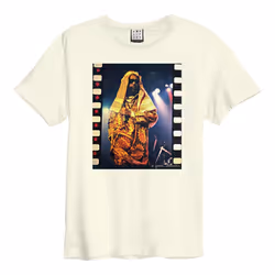 Amplified Unisex Adult Joe Wise Peter Tosh T-Shirt - XS, Vintage White
