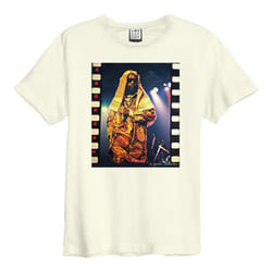 Amplified Unisex Adult Joe Wise Peter Tosh T-Shirt - XS, Vintage White