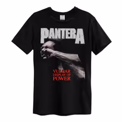 Amplified Unisex Adult Vulgar Display Of Power Pantera T-Shirt - XS, Black