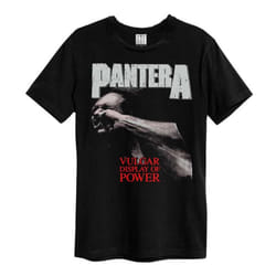 Amplified Unisex Adult Vulgar Display Of Power Pantera T-Shirt - XS, Black