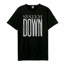 Amplified Unisex Adult Ripples Systems Of A Down T-Shirt - XS, Black