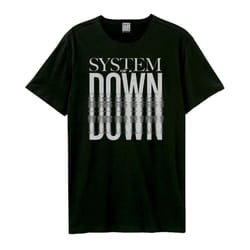 Amplified Unisex Adult Ripples Systems Of A Down T-Shirt - XS, Black