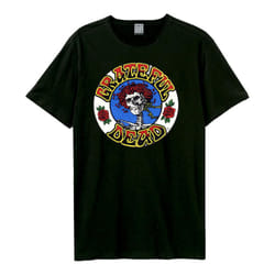Amplified Unisex Adult Stealie Grateful Dead T-Shirt - XS, Black