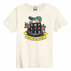 Amplified Unisex Adult Serpent Tattoo T-Shirt - XS, Vintage White