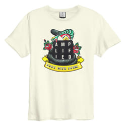Amplified Unisex Adult Serpent Tattoo T-Shirt - XS, Vintage White