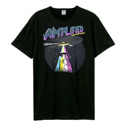 Amplified Unisex Adult Recorded Abduction T-Shirt - XS, Black