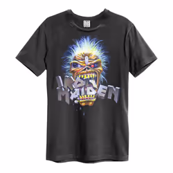 Amplified Unisex Adult Chomp Iron Maiden T-Shirt