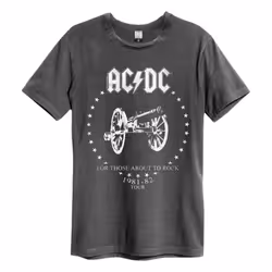 Amplified Unisex Adult For Those About To Rock AC/DC T-Shirt