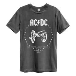 Amplified Unisex Adult For Those About To Rock AC/DC T-Shirt