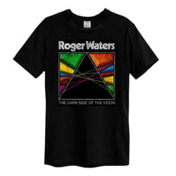 Amplified Unisex Adult Dark Side Of The Moon Roger Waters T-Shirt - XS, Charcoal