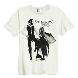 Amplified Unisex Adult Rumours Fleetwood Mac T-Shirt - XS, Vintage White