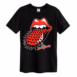 Amplified Unisex Adult 94/95 The Rolling Stones T-Shirt - XS, Black