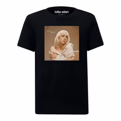 Amplified Unisex Adult Happier Than Ever Billie Eilish T-Shirt - XS, Black