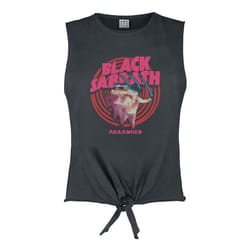Amplified Womens/Ladies Paranoid Black Sabbath Tank Top - S, Charcoal